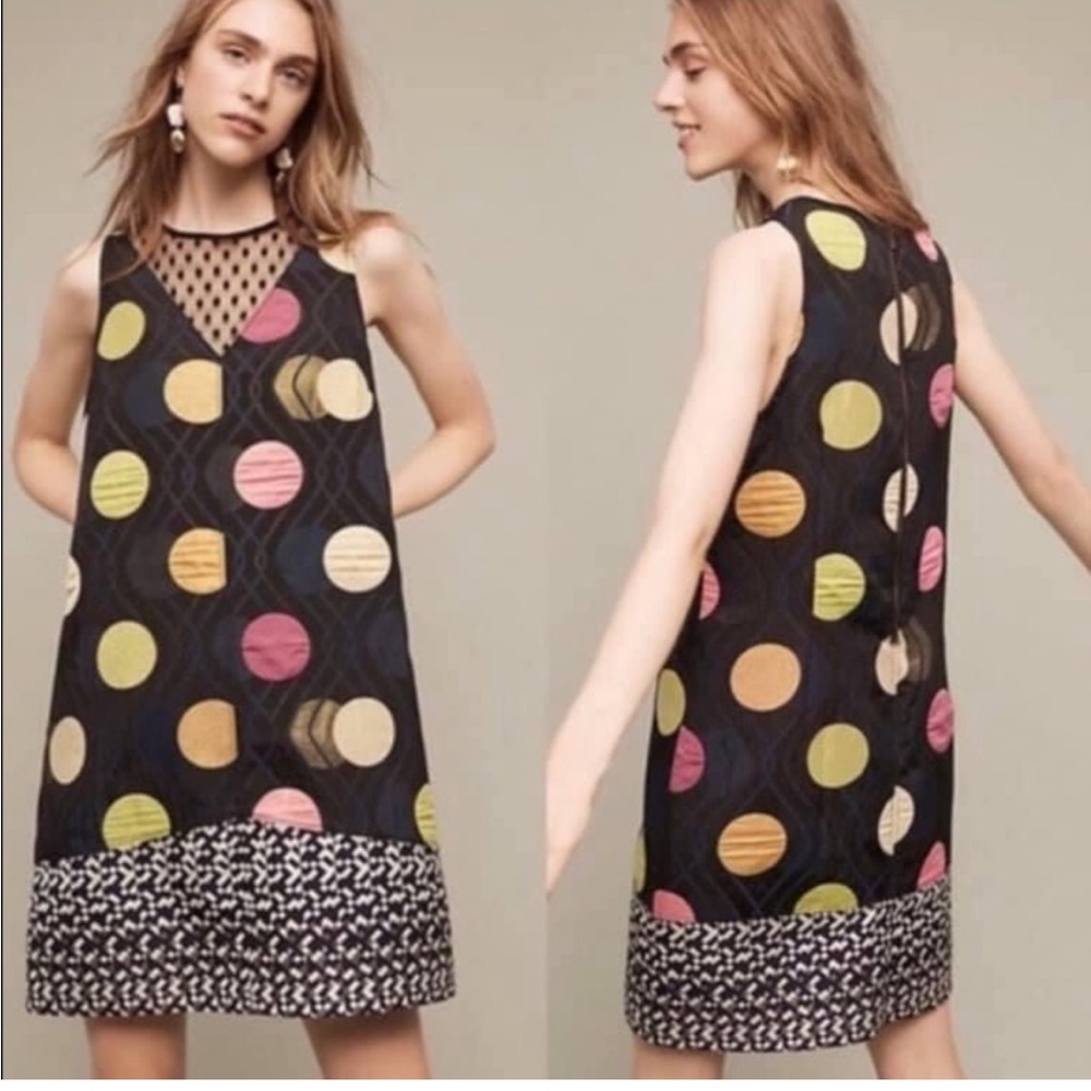 Anthropologie MAEVE Jacquard Shift Dress